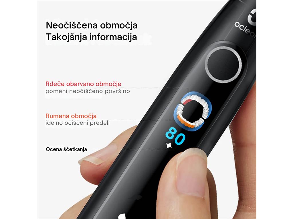 Oclean Električna zobna ščetka X Pro 20