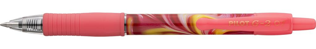 Pilot Gel roler G-2 0,7 FLOW roza/modro črnilo