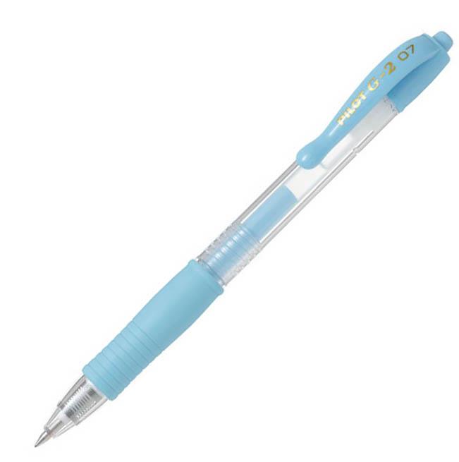 Pilot Gel roler G-2 0,7 pastel moder