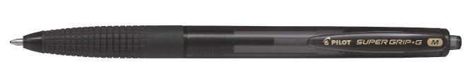 Pilot Kemični svinčnik Super Grip G M, črn