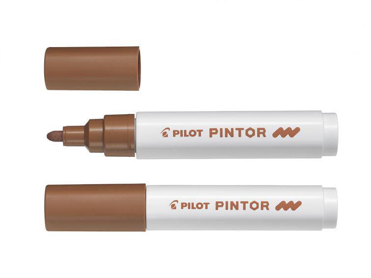 Pilot Marker Pintor MEDIUM, rjav