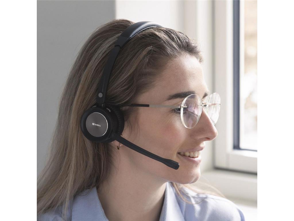 Sandberg Slušalke BT Office Headset Pro+