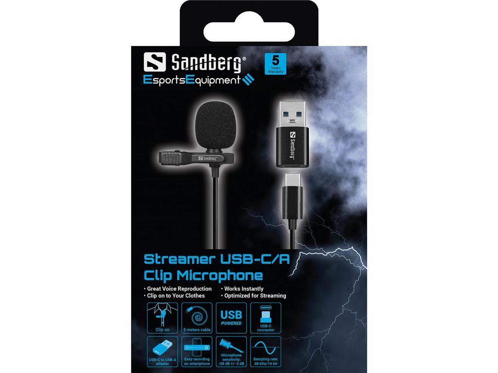 Sandberg Mini mikrofon USB