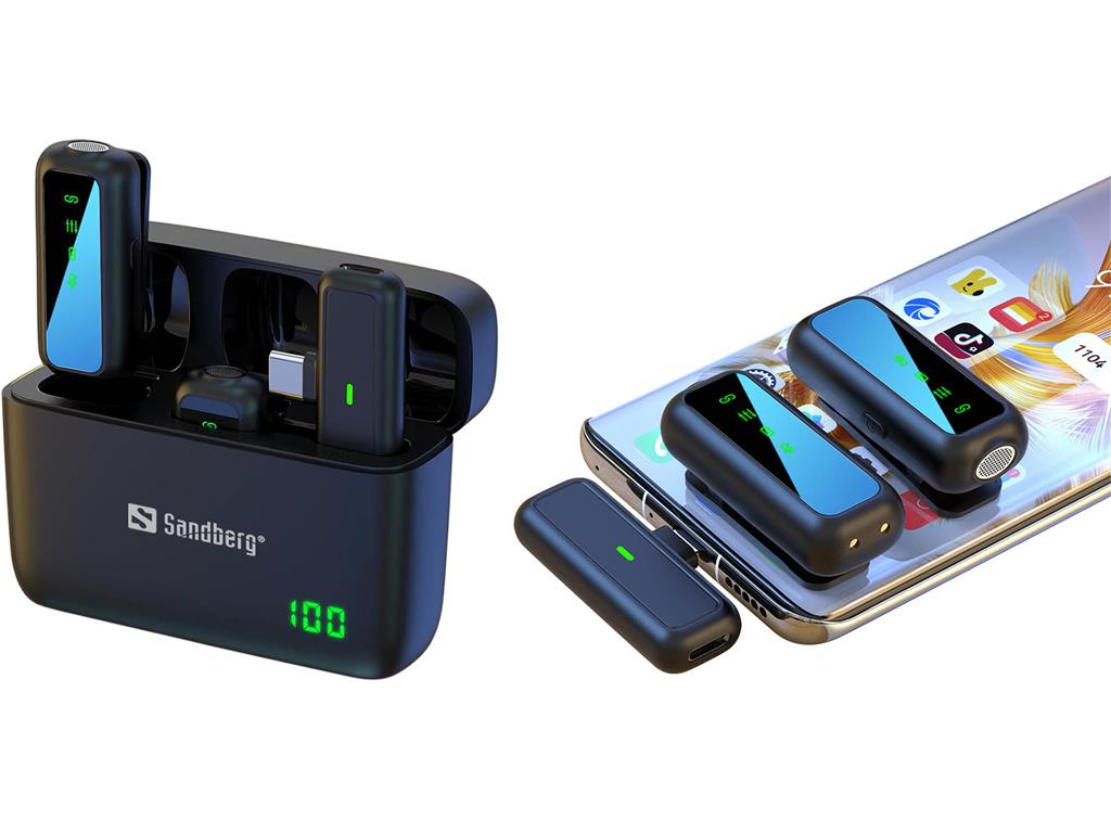 Sandberg Streamer USB-C brezžični set,