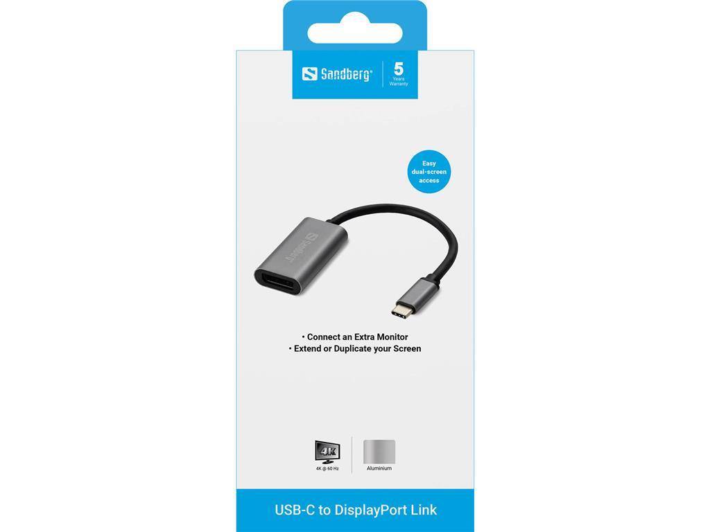 Sandberg USB-C na DisplayPort Link