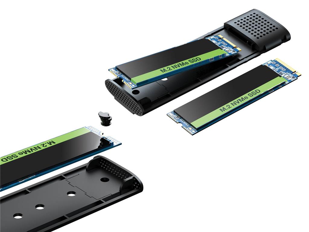 Sandberg USB 3.2 ohišje za M.2+NVMe SSD