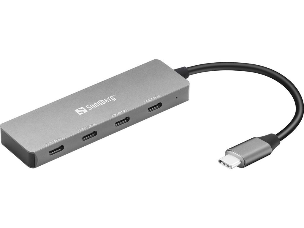 Sandberg USB-C na 4 x USB-C razdelilec