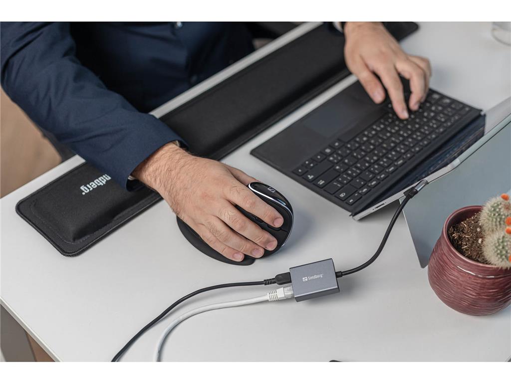 Sandberg USB-C gigabitni adapter PD100W