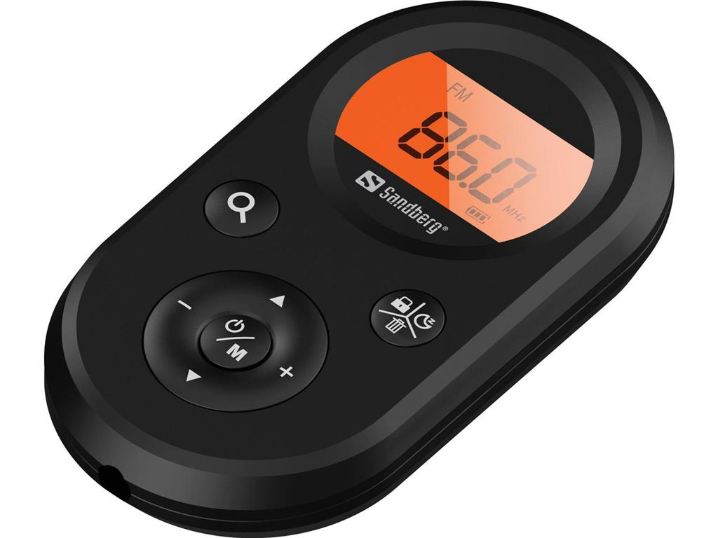 Sandberg Žepni Radio FM+AM Recharge