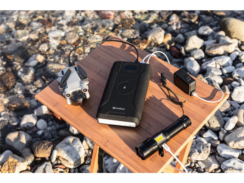 Sandberg Survivor Powerbank 7-v-1 76.800
