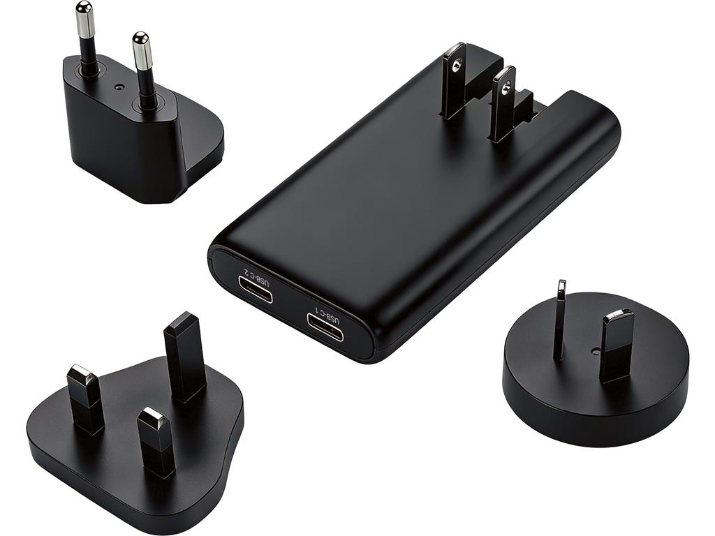 Sandberg 4in1 TravelCharger 65W Black