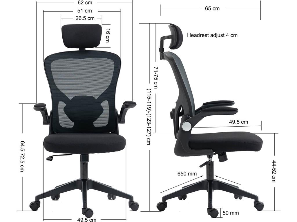 Sandberg ErgoFusion igralni stol Basic