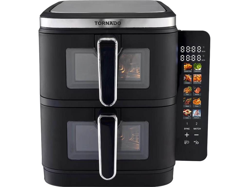 Tornado Air Fryer dve posodi 2x1400W