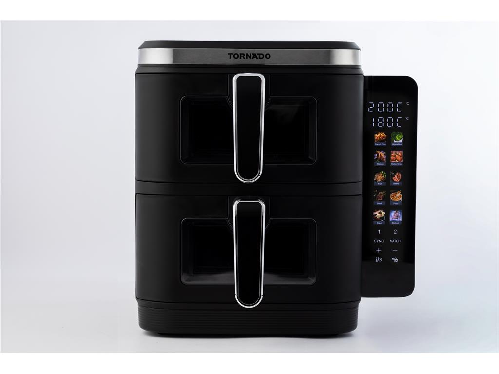 Tornado Cvrtnik na vroč zrak dve posodi 2x1400W