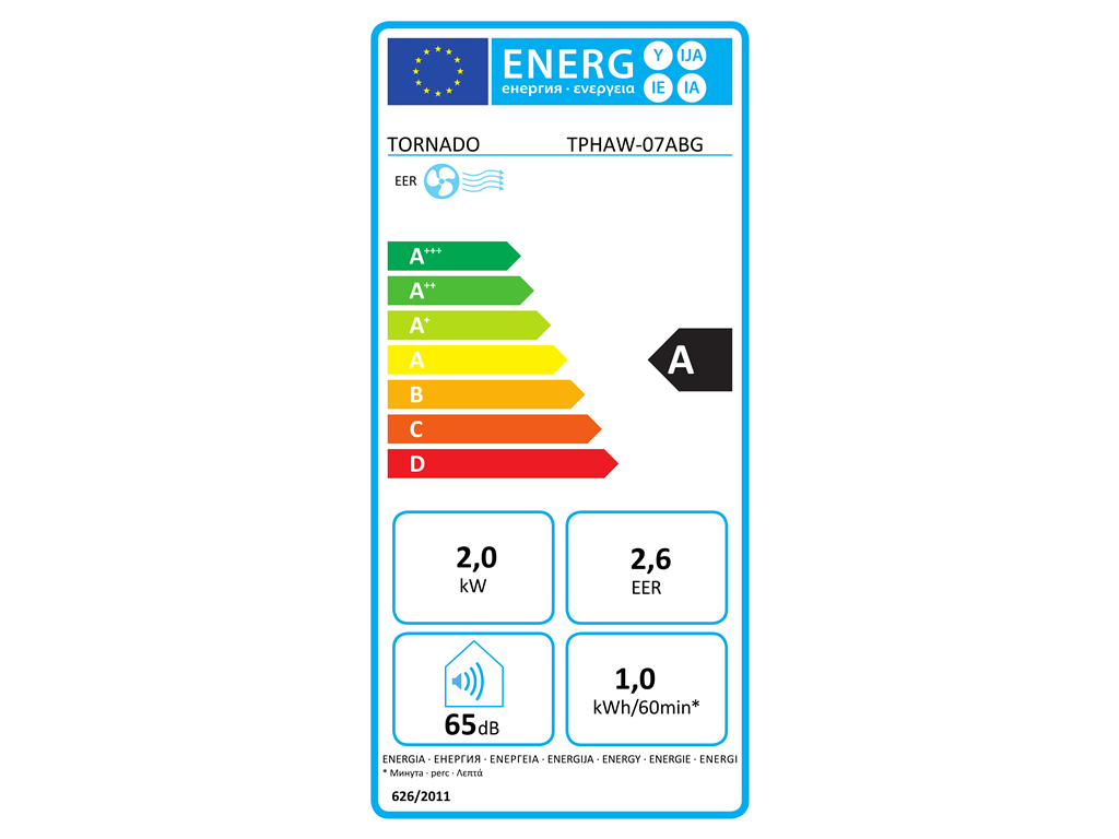 Tornado Prenosna klimatska naprava 7000 BTU
