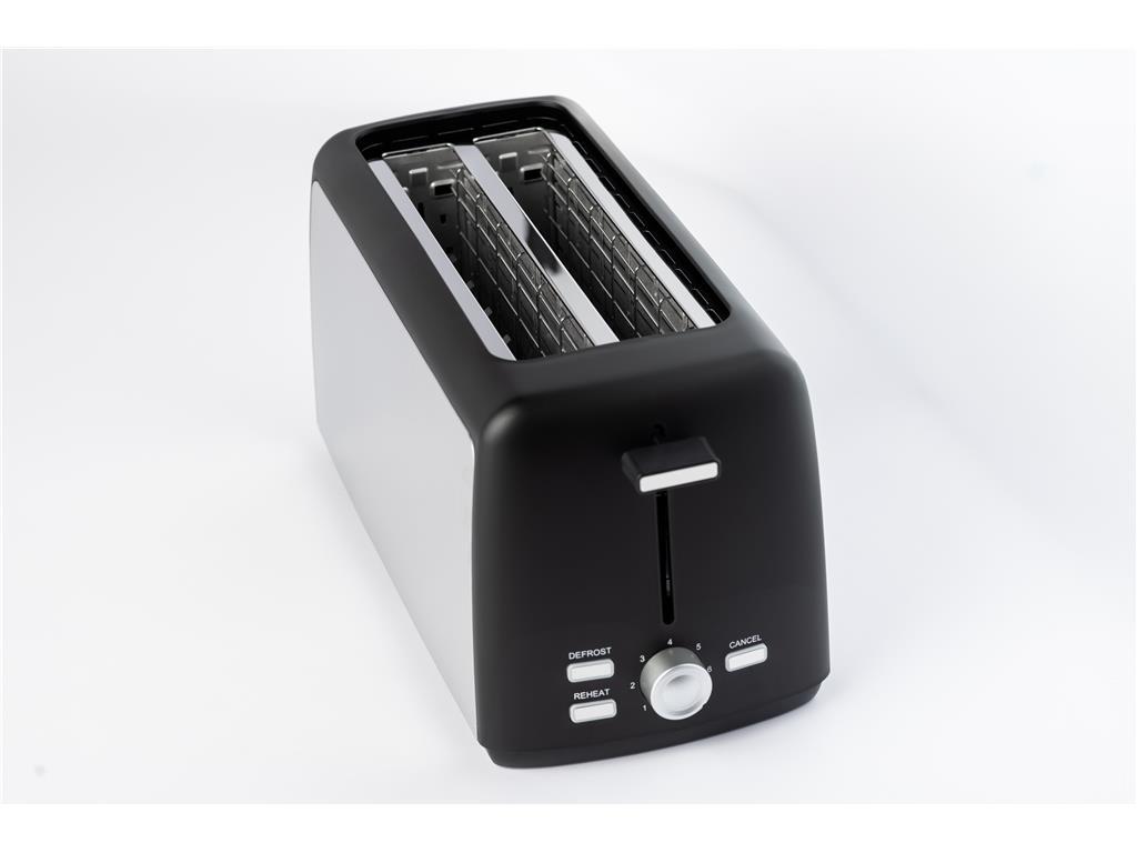 Tornado Toaster 4 kruhki z dolgima režama