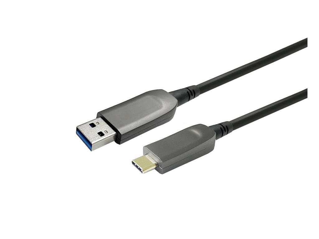 Vivolink Kabel USB C-A optični 20m