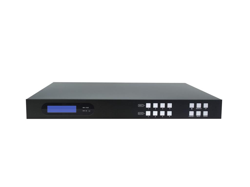 Vivolink Matrično stikalo 4x4 s 4 HDMI + 4 HDBT