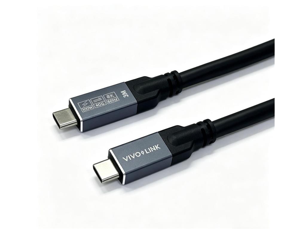 Vivolink Kabel USB4 C-C Enterprise-tested, 1m