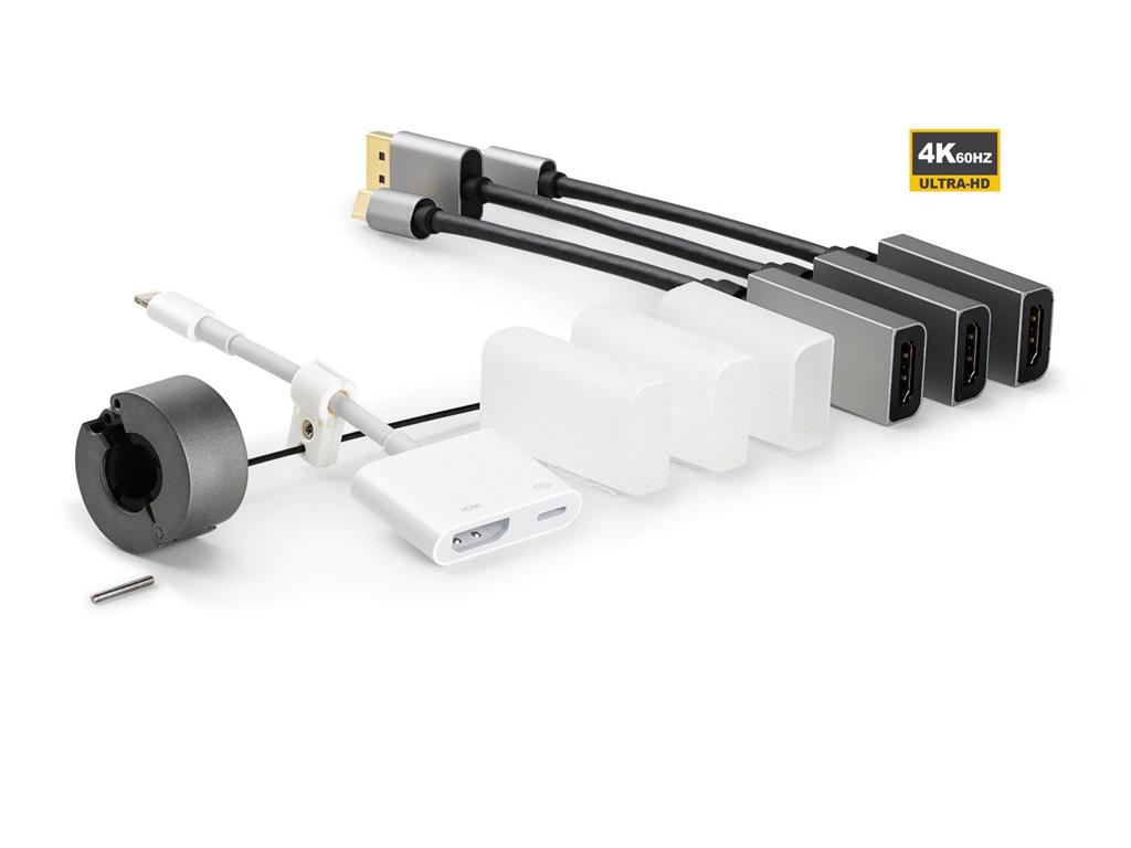 Vivolink Pro adapter ring USB-C, DP, mini DP,