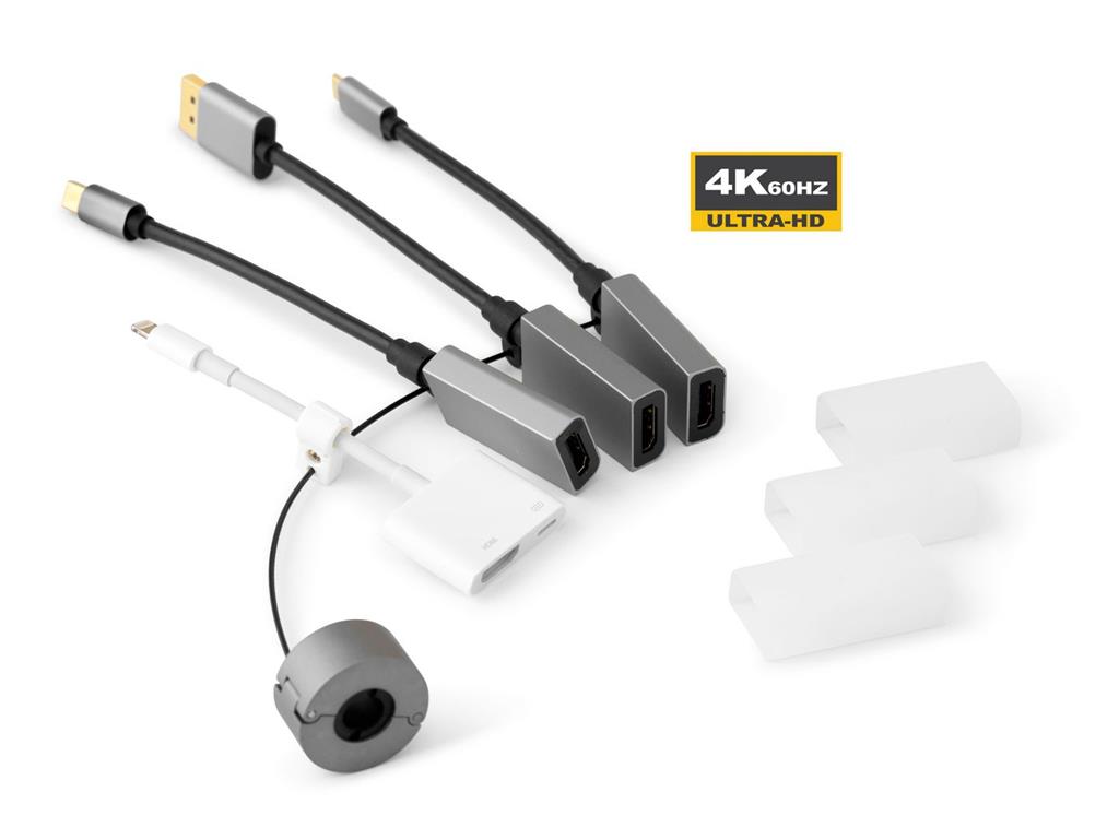 Vivolink Pro adapter ring USB-C, DP, mini DP,