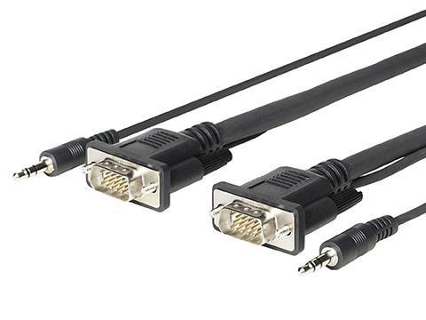 Vivolink Pro kabel VGA-micro+Audio 1,8m