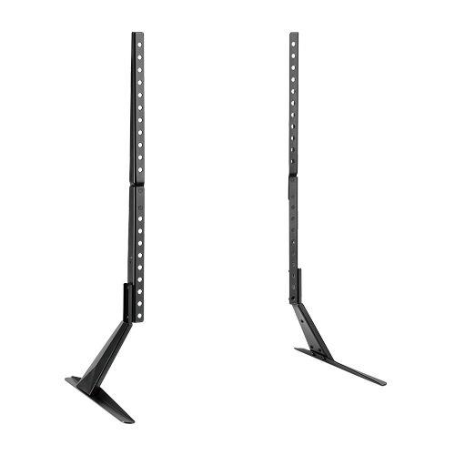 Vivolink Jekleno namizno stojalo. 23"-75", črn