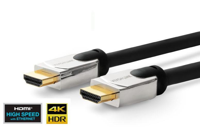 Vivolink Pro HDMI 2.0 s kovinsko glavo, 2m