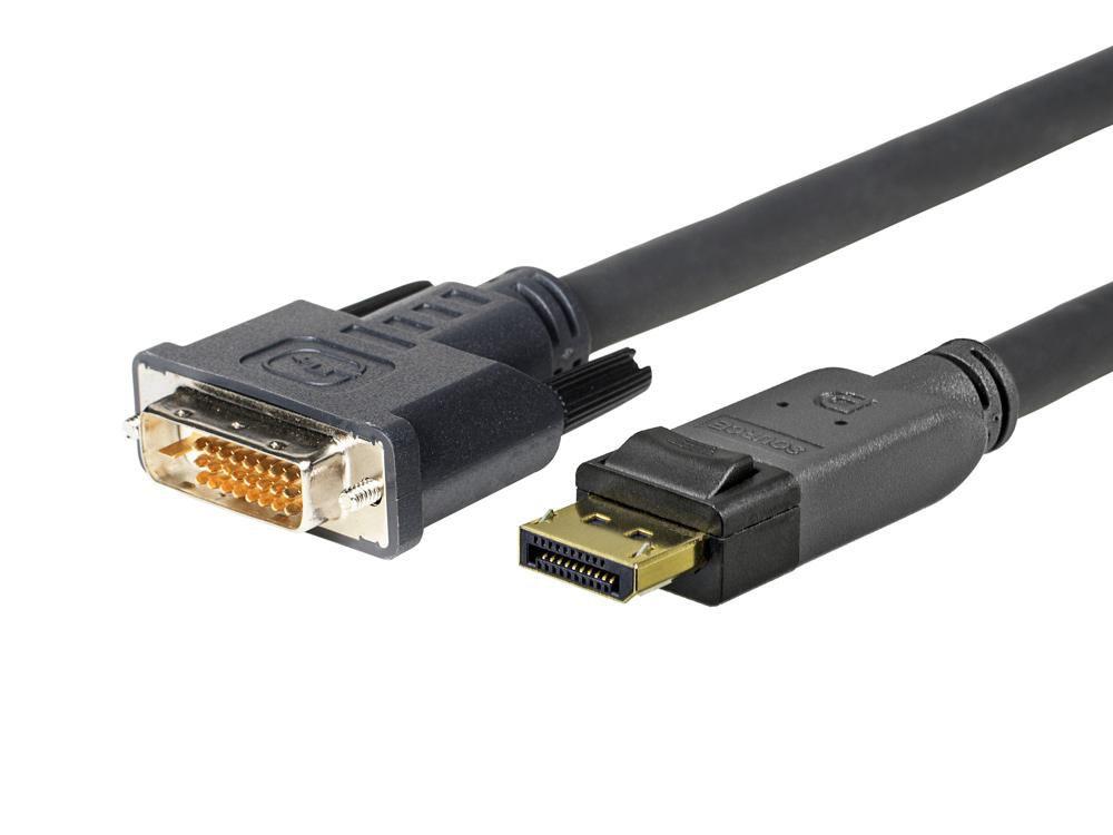 Vivolink Pro kabel Displayport na DVI-D, FHD 7,5m