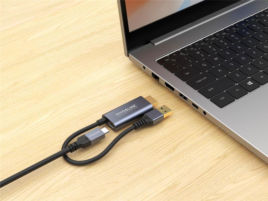 Vivolink Adapter HDMI in USB-A na USB-C