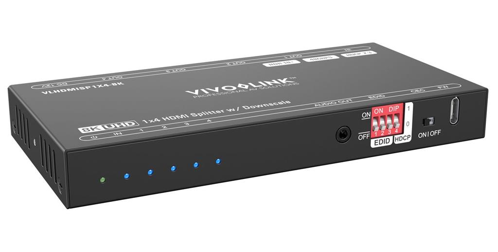 Vivolink HDMI razdelilnik 1x4 (8K60Hz)