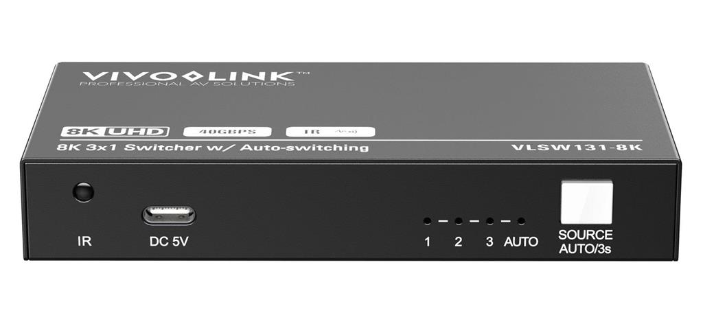 Vivolink HDMI razdelilnik 3x1, 8K60Hz