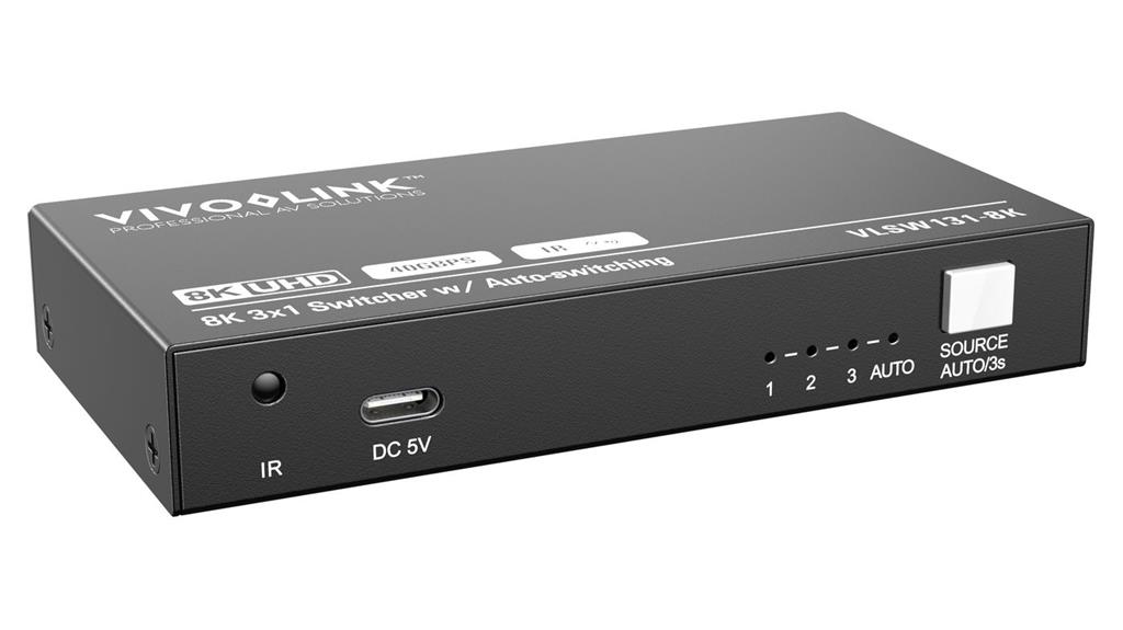 Vivolink HDMI razdelilnik 3x1, 8K60Hz
