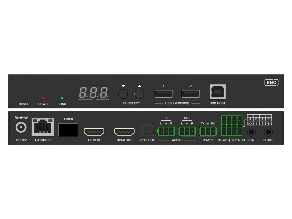 Vivolink JPEG2000 4K60 HDR AV prek IP z KVM