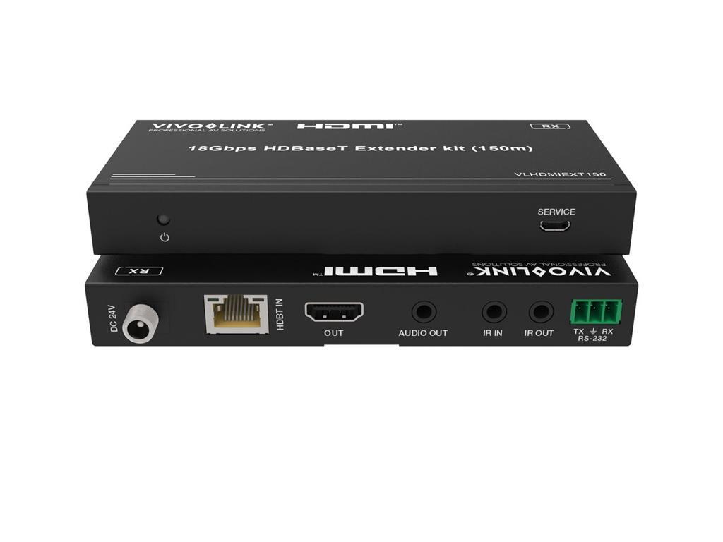Vivolink 18Gbps HDBaseT komplet extender (150m)