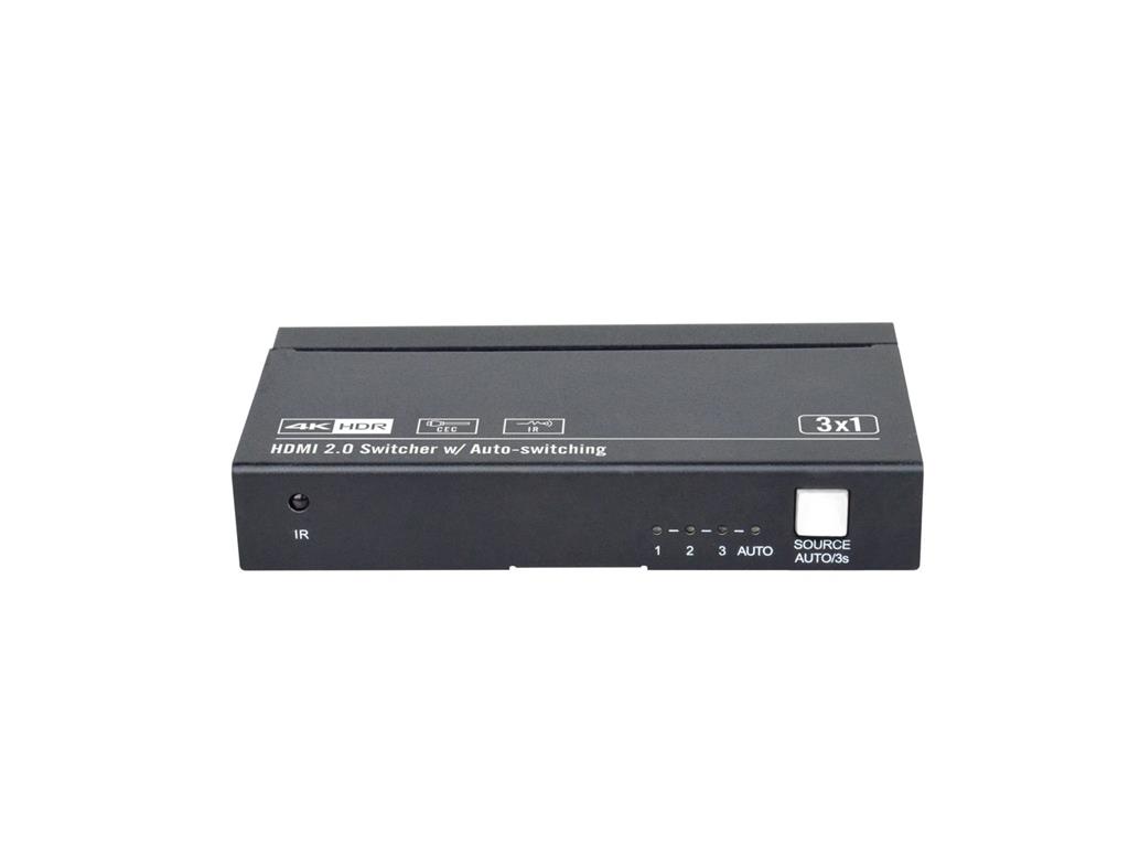 Vivolink HDMI preklopnik 3x1 (4K60Hz)