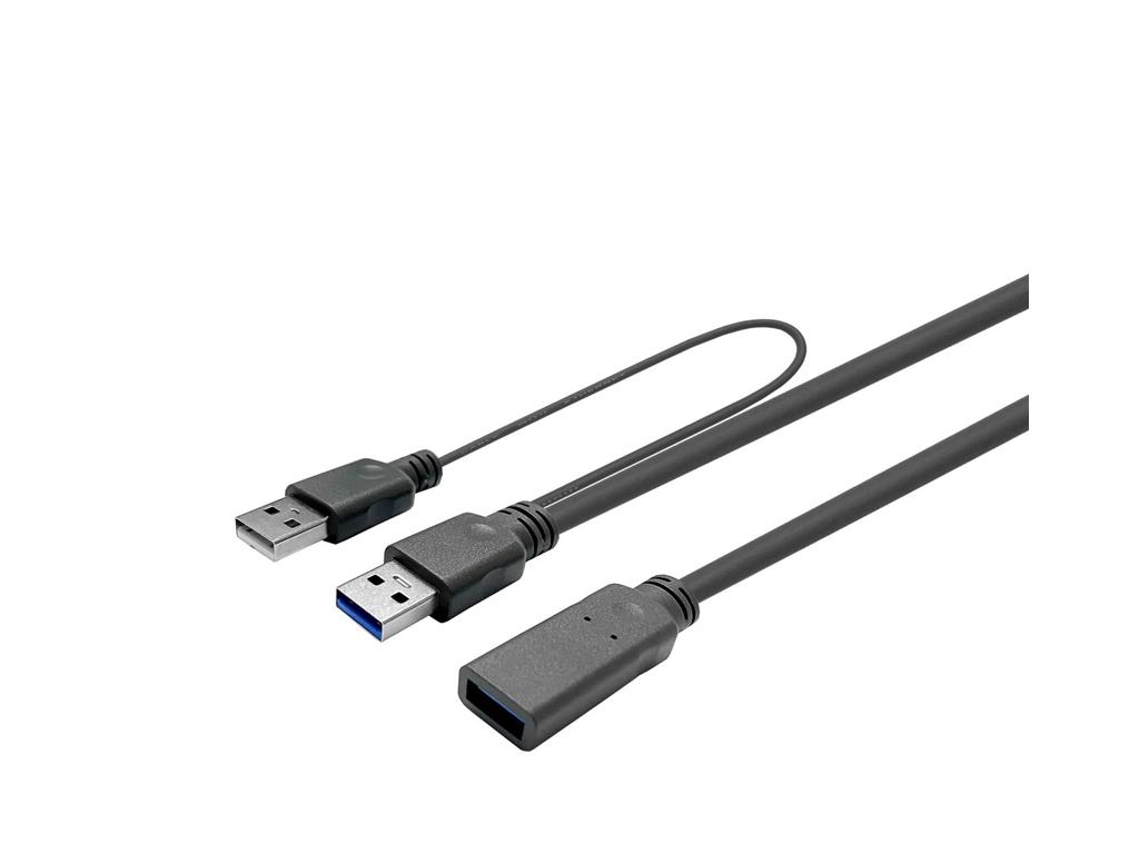 Vivolink Kabel USB A-A 3.0 aktivni 15m (M/F)