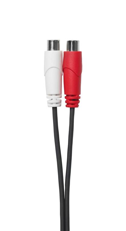 Vivolink 3,5 mm kabel na 2xRCA M/F 0,2 m