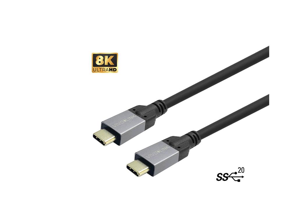 Vivolink Kabel USB C-C 3.2, 0,5m