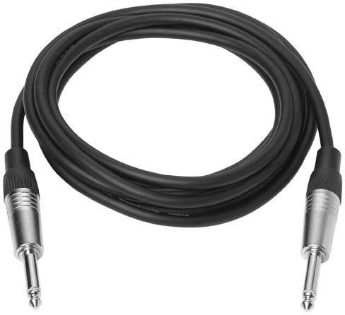 Vivolink 6.3mm Jack kabel 5m TS črn