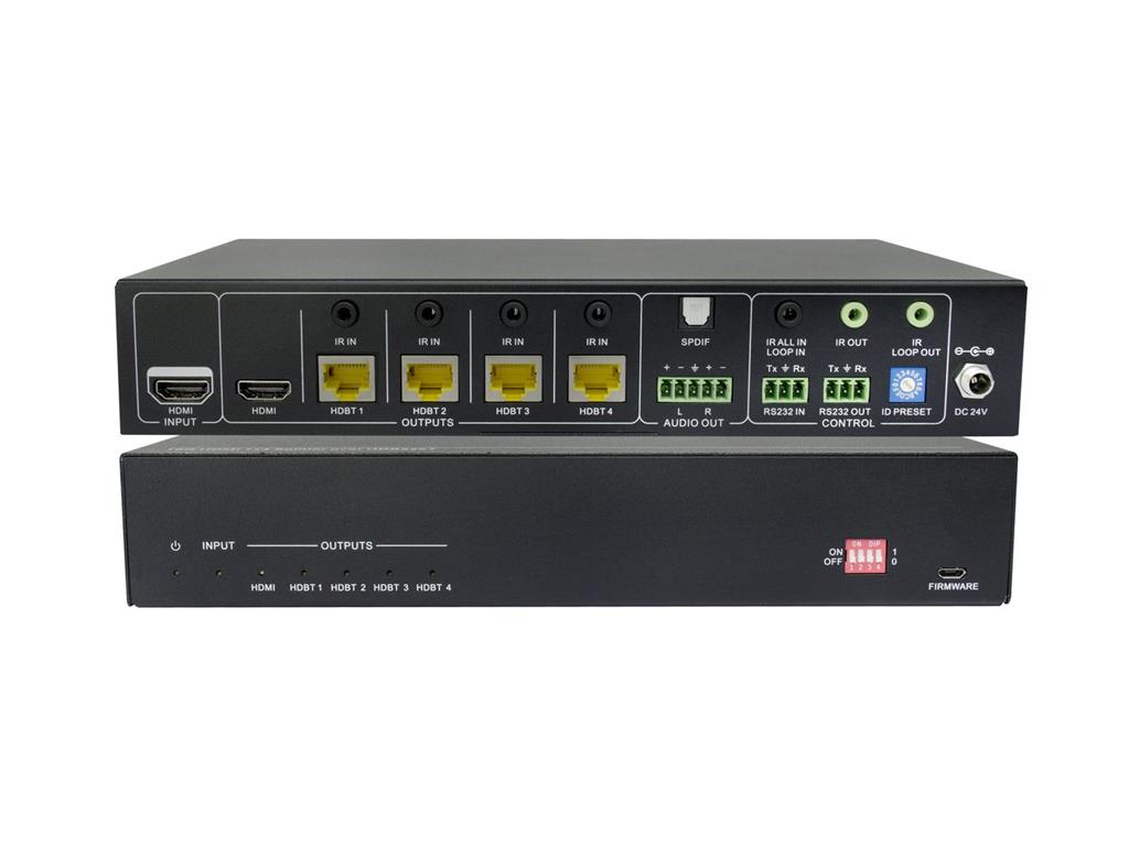 Vivolink HDBT 2.0 razdelilnik 1x4 z loop izhodom