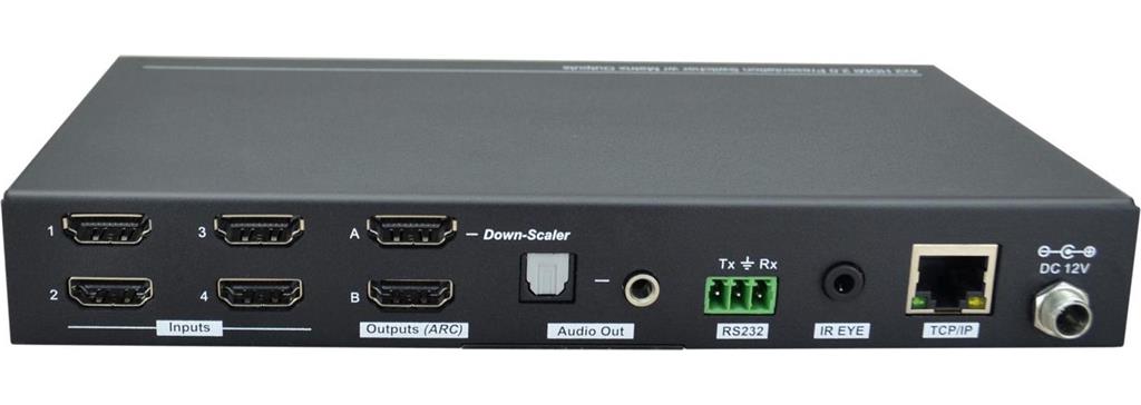 Vivolink Matrično stikalo HDMI 2.0 4x2, HDCP 2.2