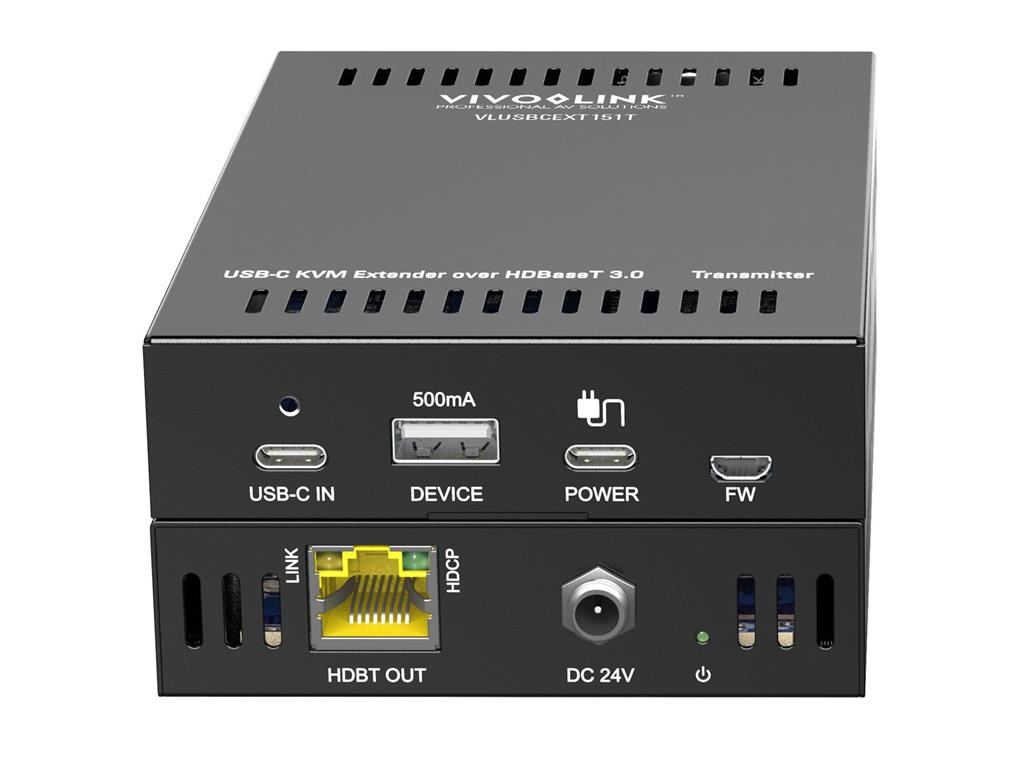 Vivolink KVM podaljševalnik USB-C preko HDBT3.0