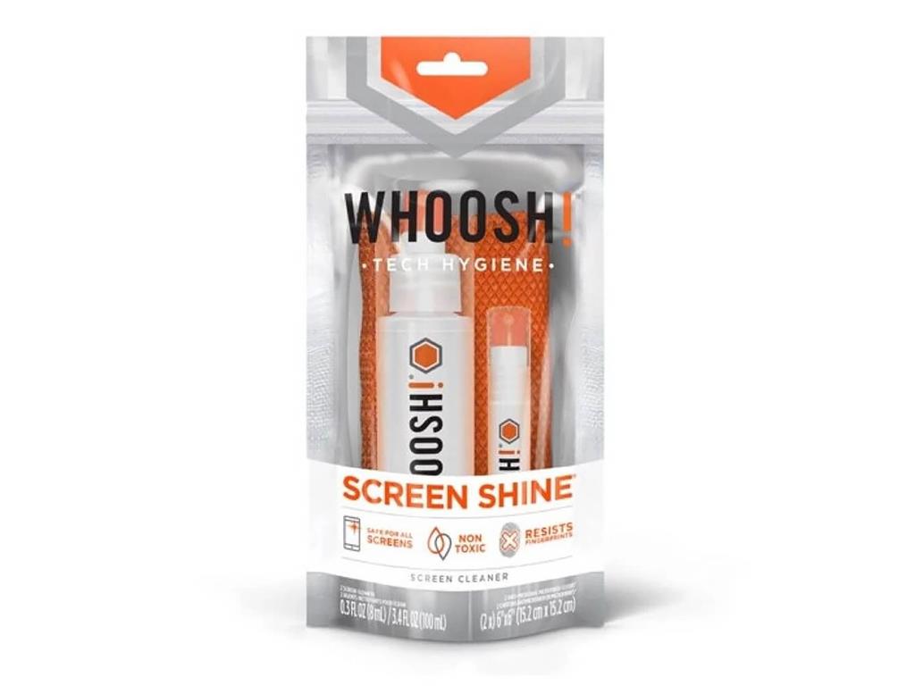Whoosh! DUO 2-paket 100 + 8 ml z 2 krpicama