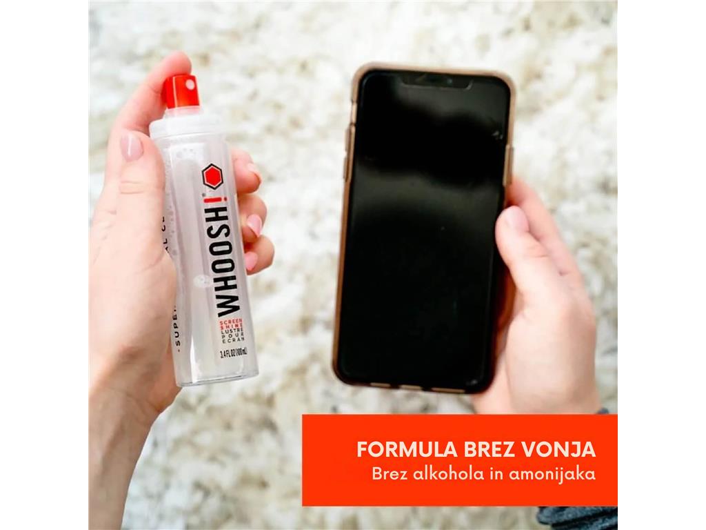 Whoosh! DUO 2-paket 100 + 8 ml z 2 krpicama