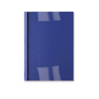 GBC Platnice 6 mm, modre, usnje, 10 kos