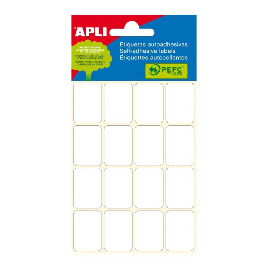 Apli Mini nalepke 19 x 27 mm za ročno pisanje, 96 kos