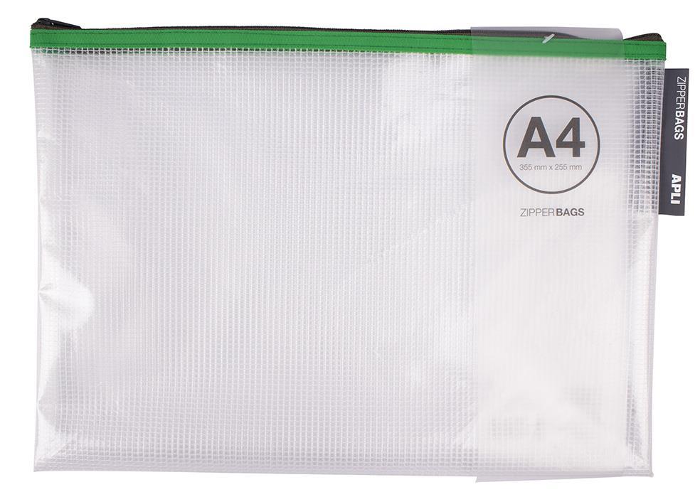 Apli Mapa z zadrgo A4 355 x 255 mm