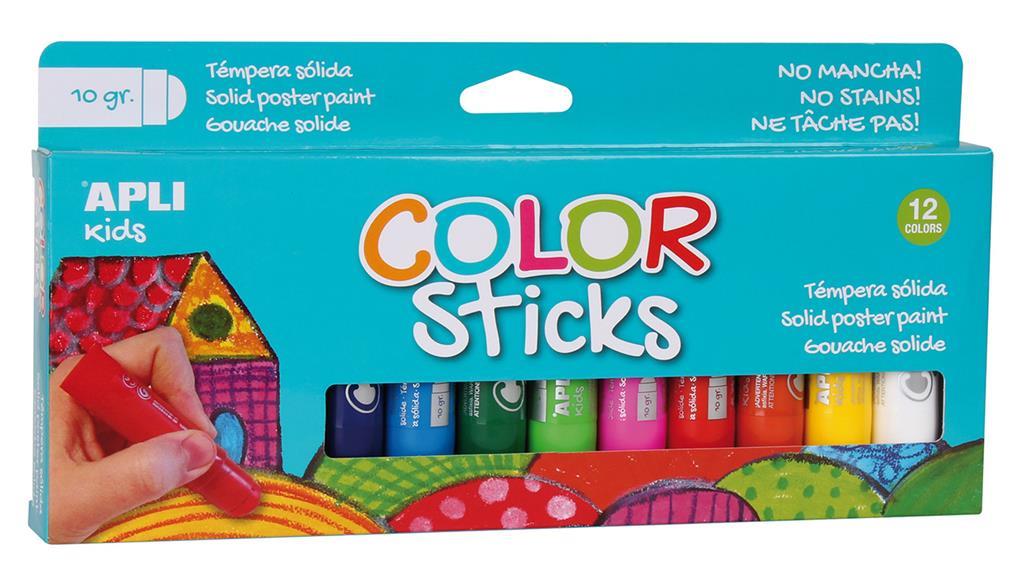 Apli Voščenke v plastičnem ovitku, 12 kos