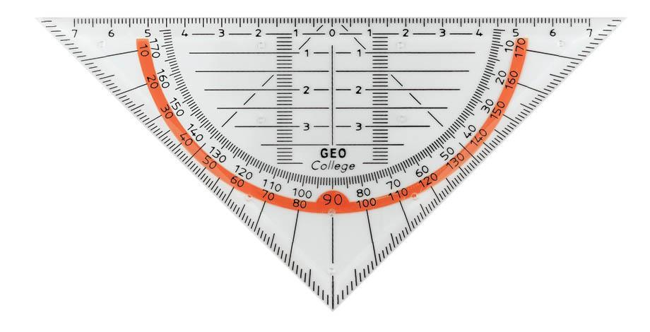 Aristo GEOCollege trikotnik 16cm